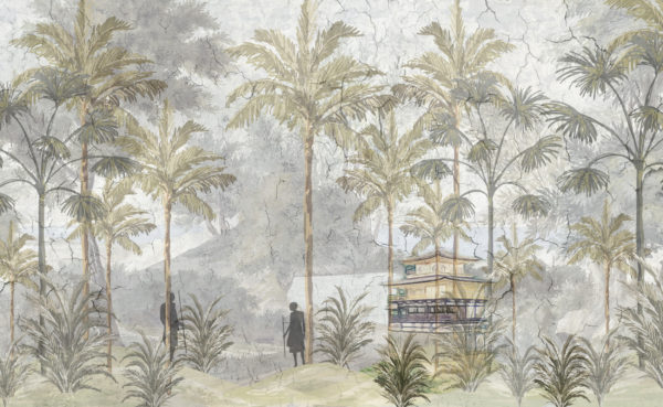 Papel mural Templo del oro 1